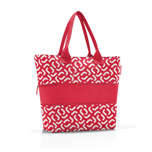 Bolso de compras shopper e1 - signature red