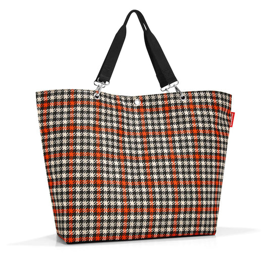 Bolso Urbano Shopper XL- glencheck red