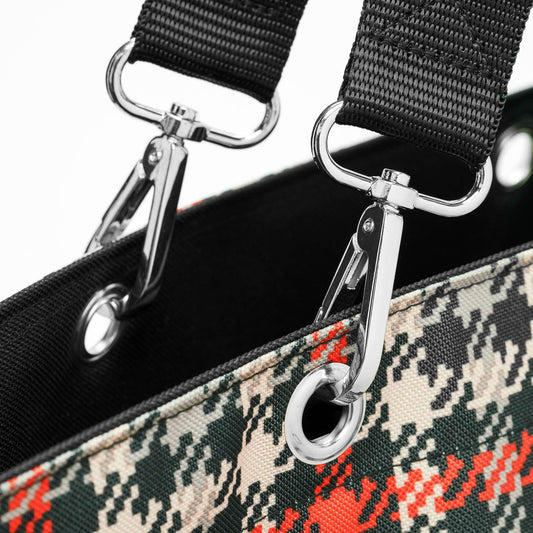 Bolso Urbano Shopper XL- glencheck red