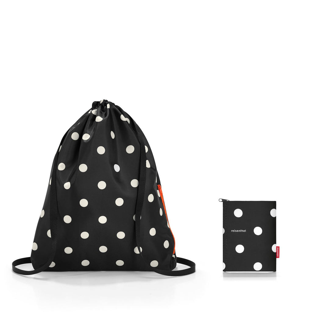 Bolsa Mochila plegable sacpack - mixed dots