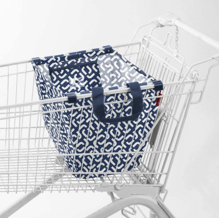 Bolsa de compras supermercado - signature navy