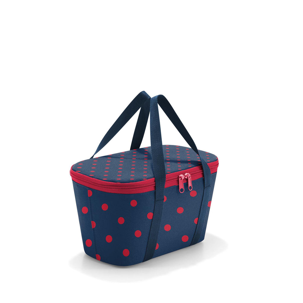 Mini Cooler coolerbag XS - mixed dots red