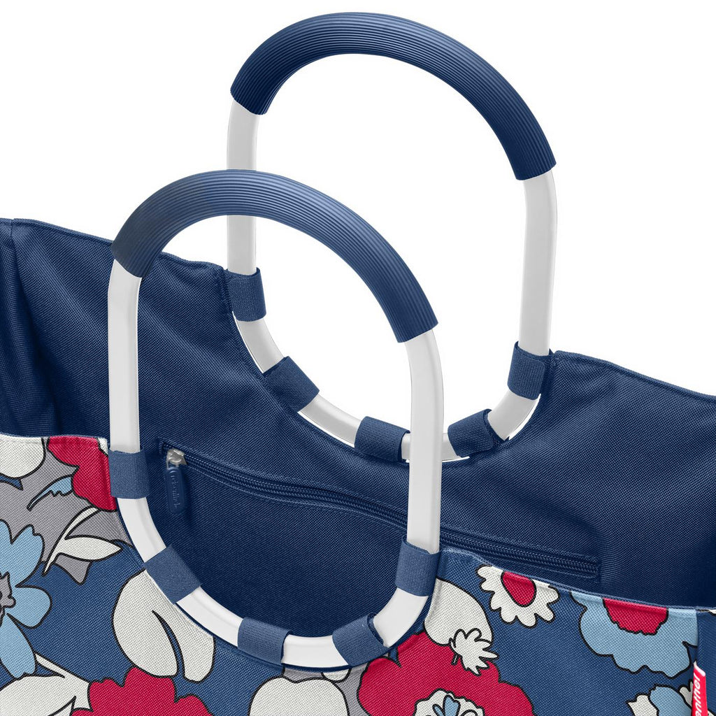 Cartera de mano loopshopper L - florist indigo