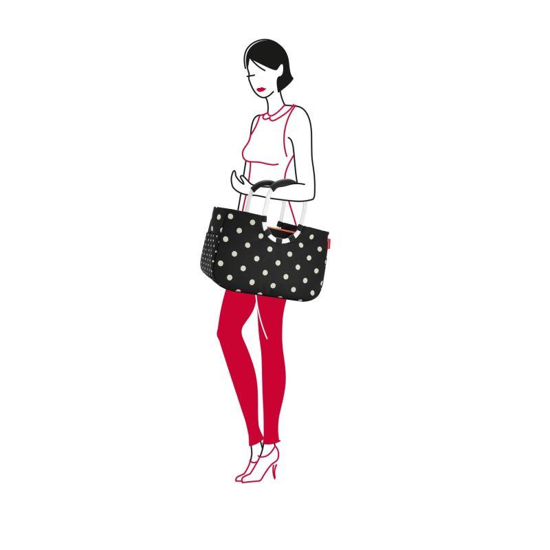 Cartera de mano loopshopper M - mixed dots