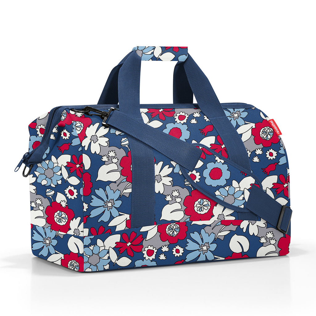 Bolso de viaje allrounder L - florist indigo