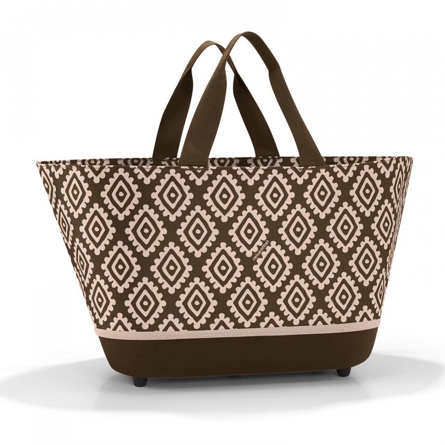 Canasto shoppingbasket diamonds mocha