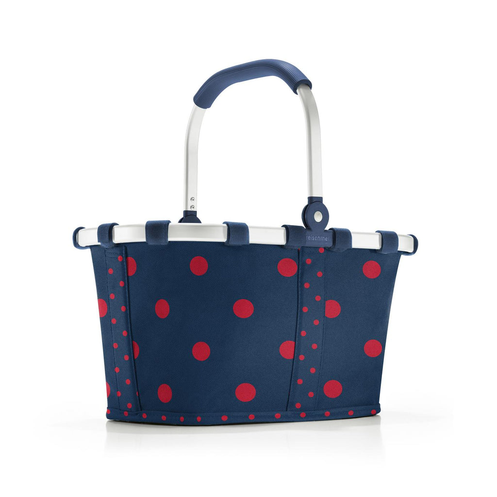 Canasto de Picnic carrybag XS - mixed dots red