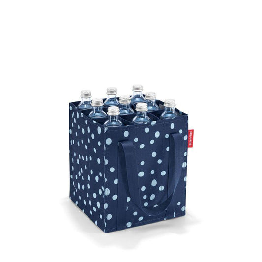 Bolsa porta botellas - spots navy