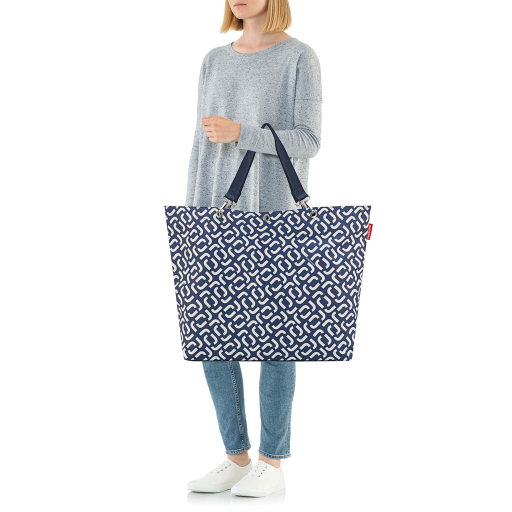 Bolso Urbano Shopper XL- signature navy