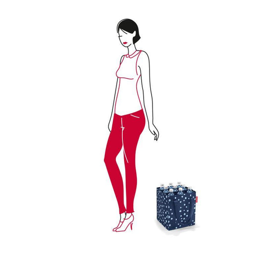 Bolsa porta botellas - spots navy