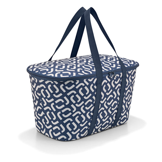 Bolso térmico plegable coolerbag - signature navy