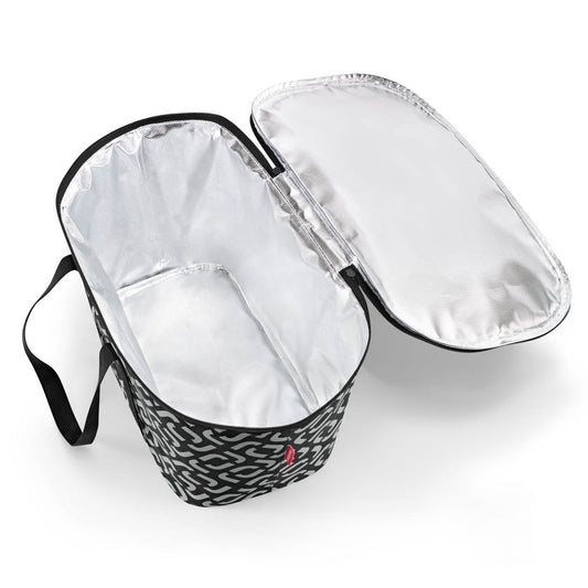 Bolso térmico plegable coolerbag - signature black