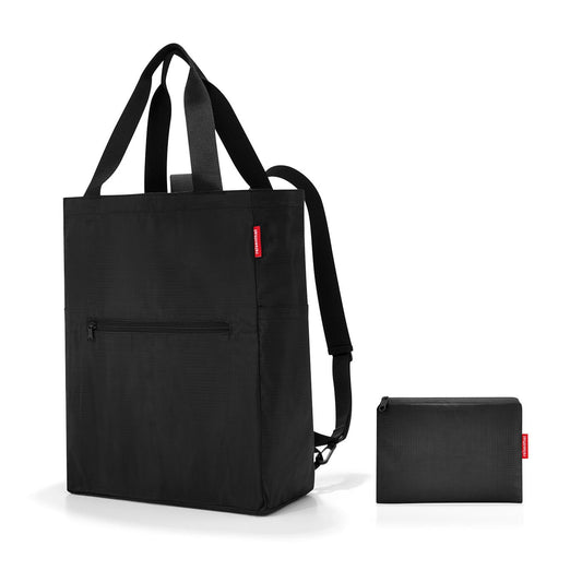 Mochila plegable 2 en 1 - black