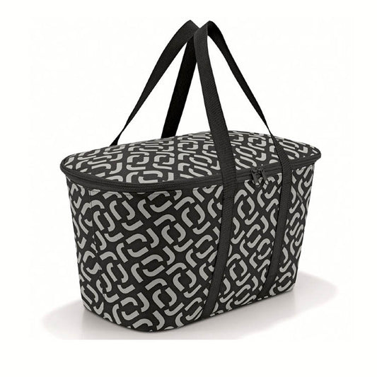 Bolso térmico plegable coolerbag - signature black