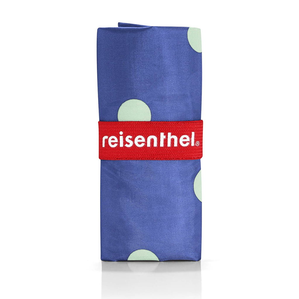 Bolsa de Compras plegable  - dots dark blue