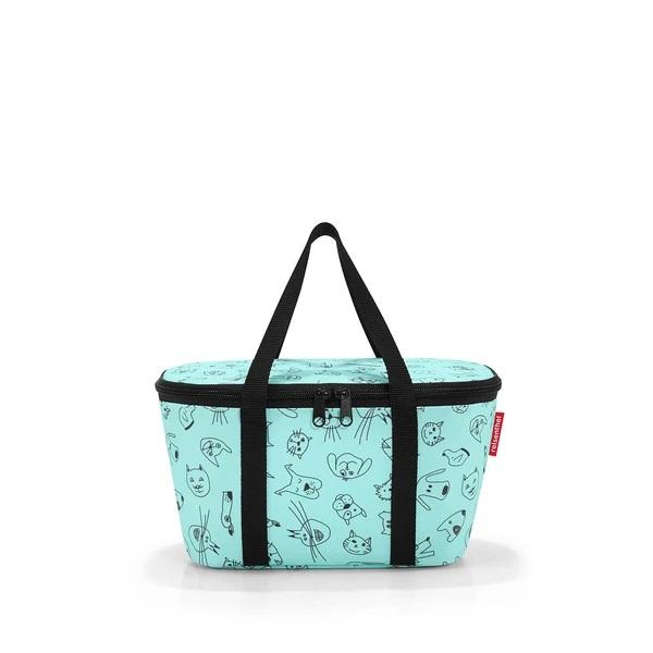Mini cooler coolerbag XS kids cats and dogs mint