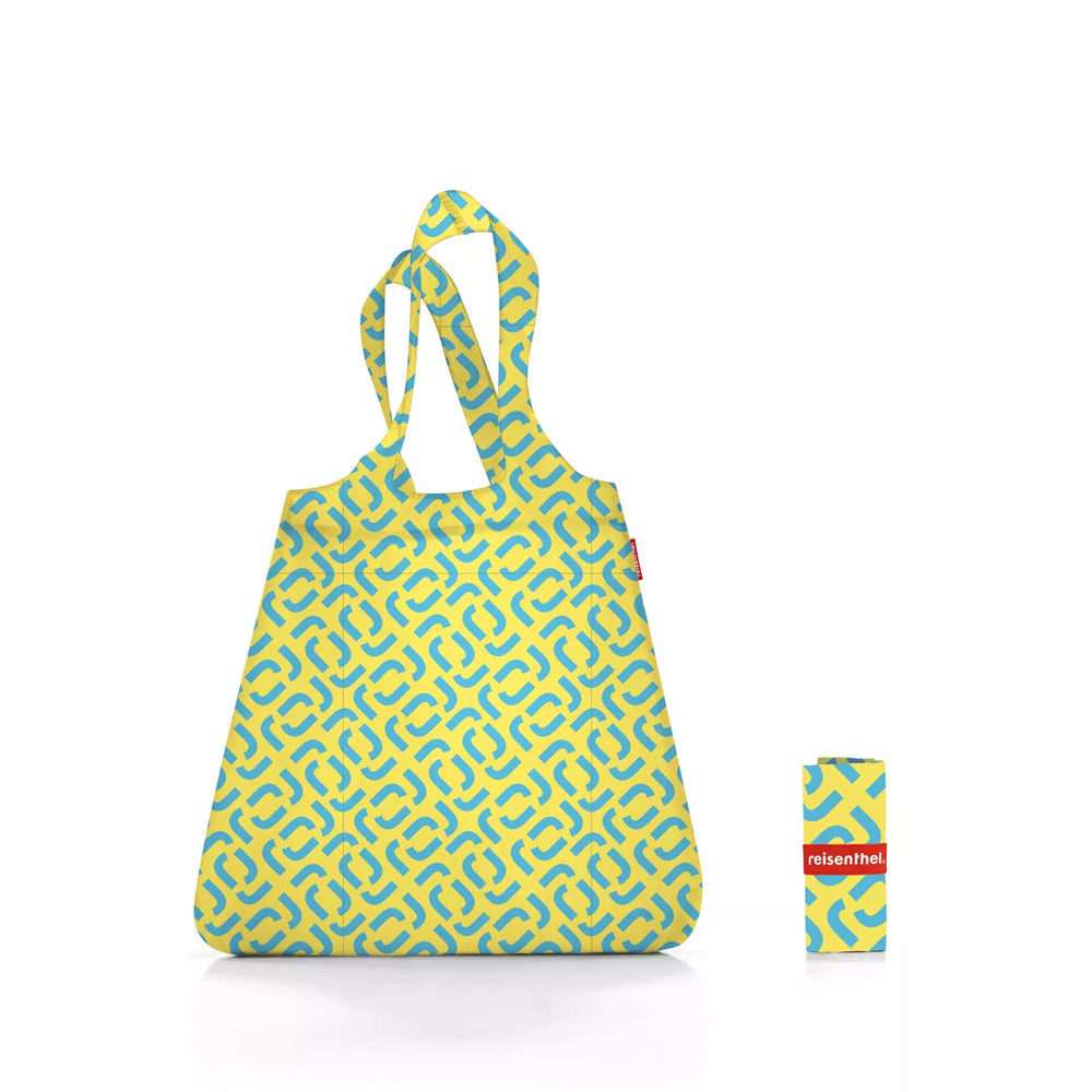 Bolsa de Compras - mini maxi shopper signature yellow