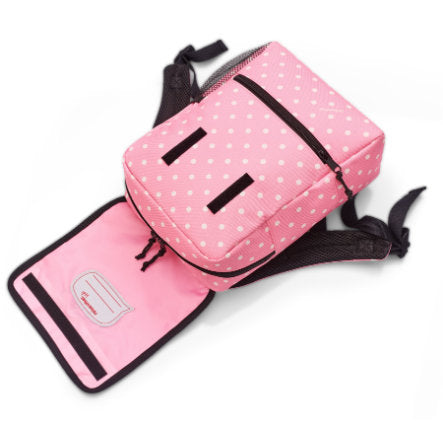 Mochila Infantil - Panda dots pink