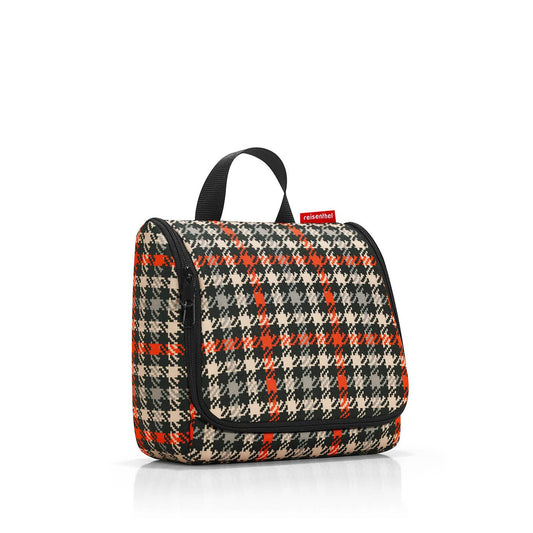 Neceser para colgar toiletbag - Glencheck red
