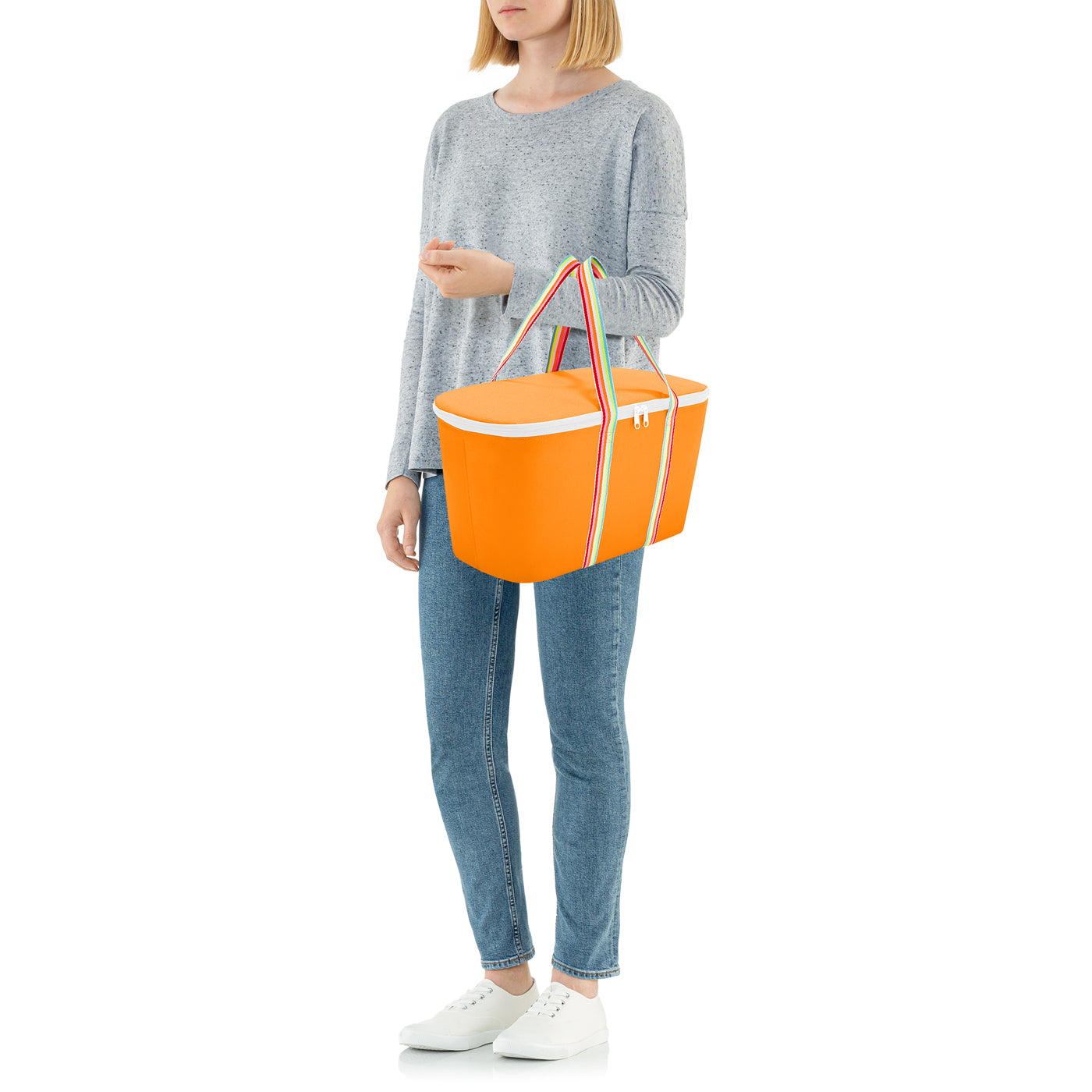 Bolso térmico plegable coolerbag pop - mandarin
