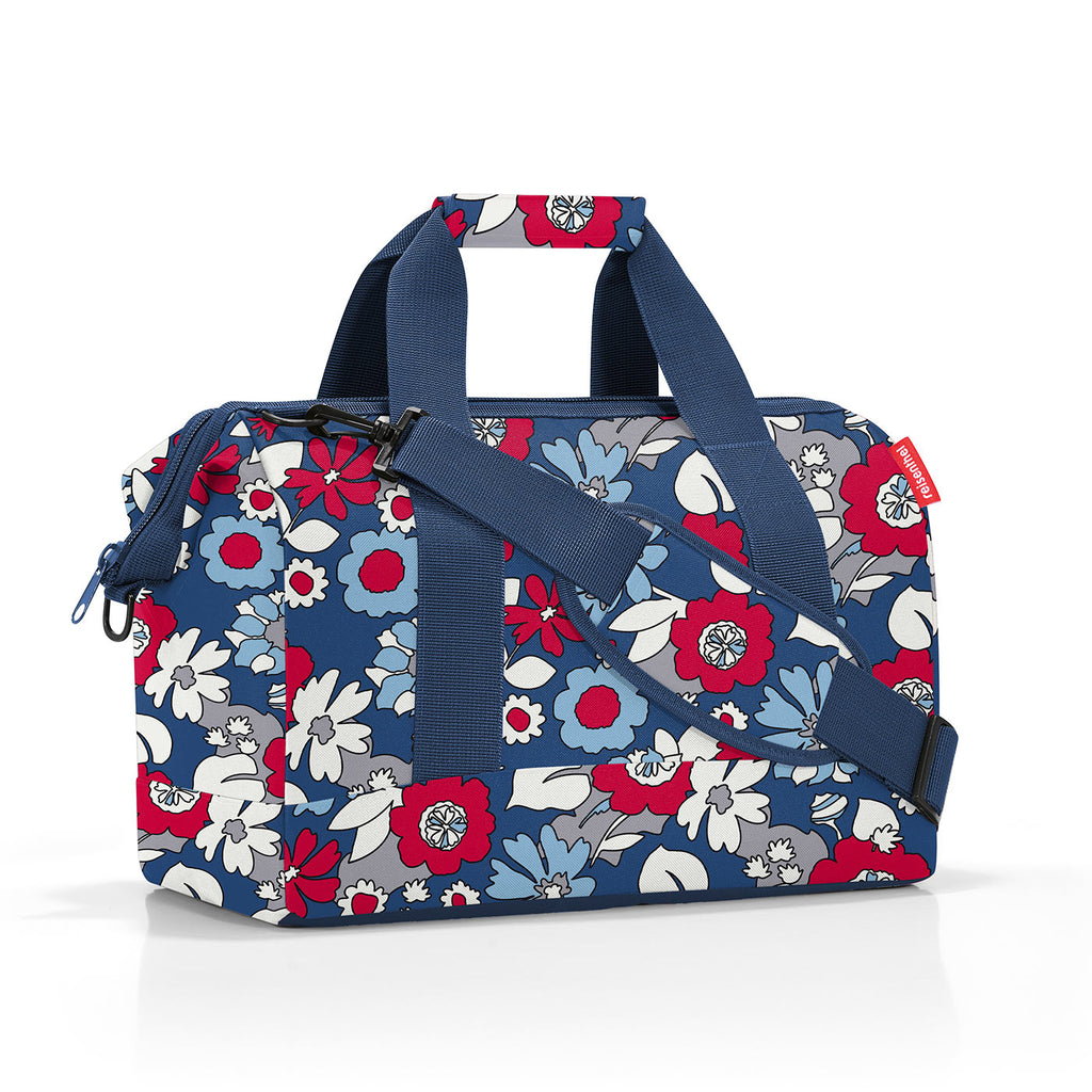 Bolso de viaje allrounder M - florist indigo