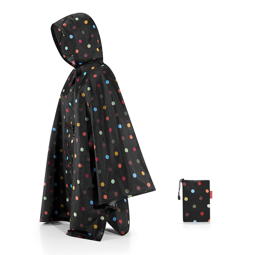 Poncho plegable - dots