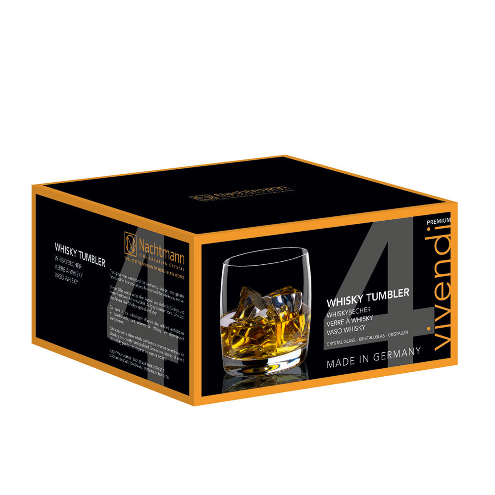 Set 4 vasos Vivendi whisky