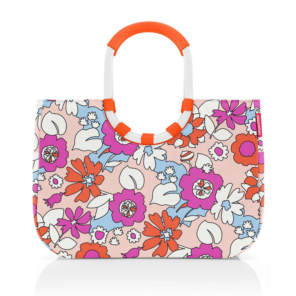 Cartera de mano loopshopper L - florist peach