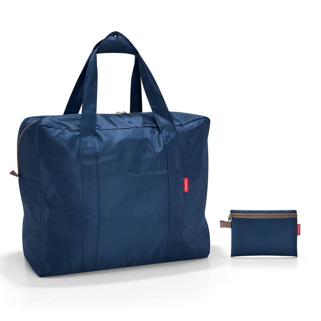 Bolso de viaje plegable porta maleta - dark blue