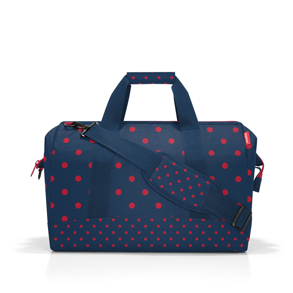 Bolso de viaje allrounder L - mixed dots red