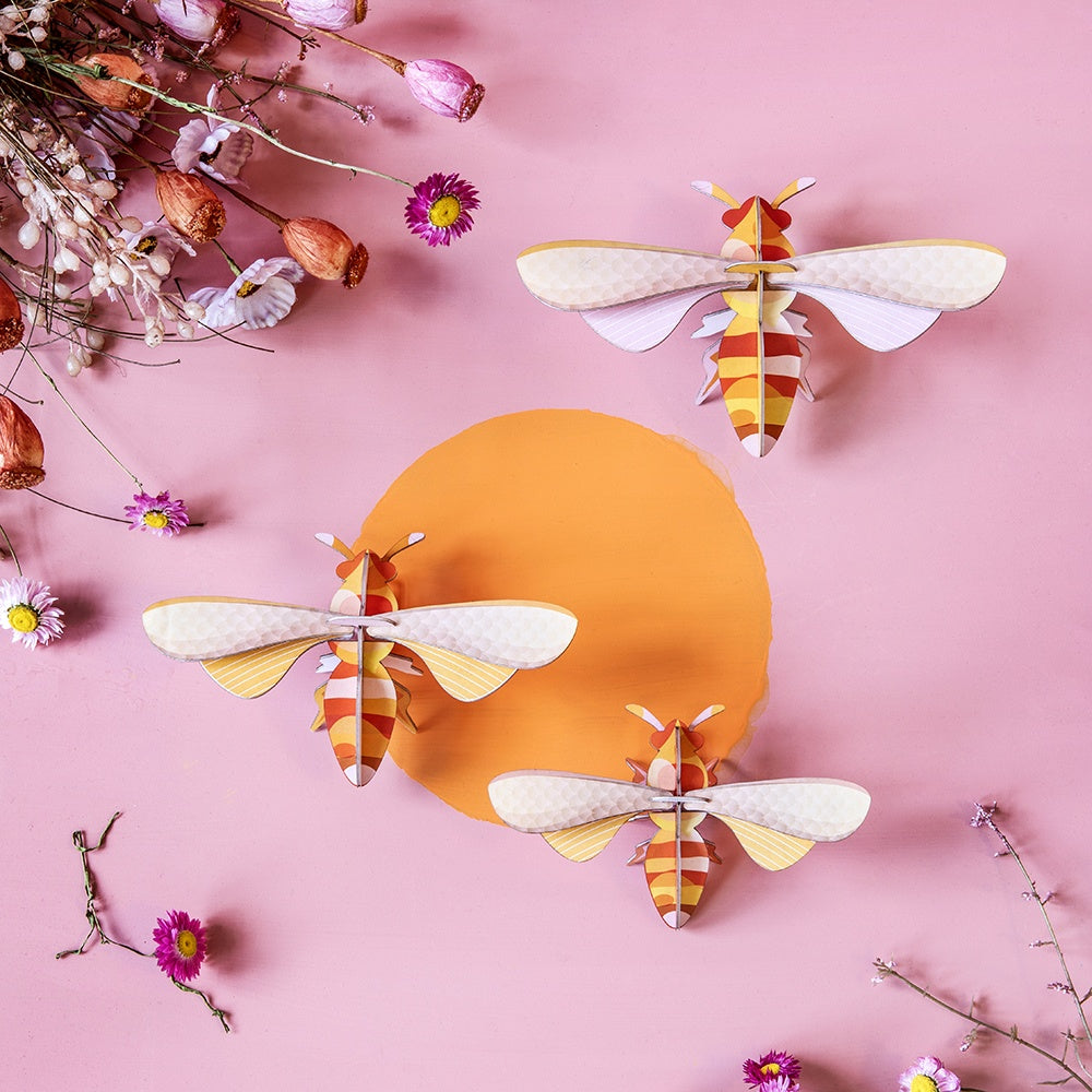 Set de 3    Honey bees