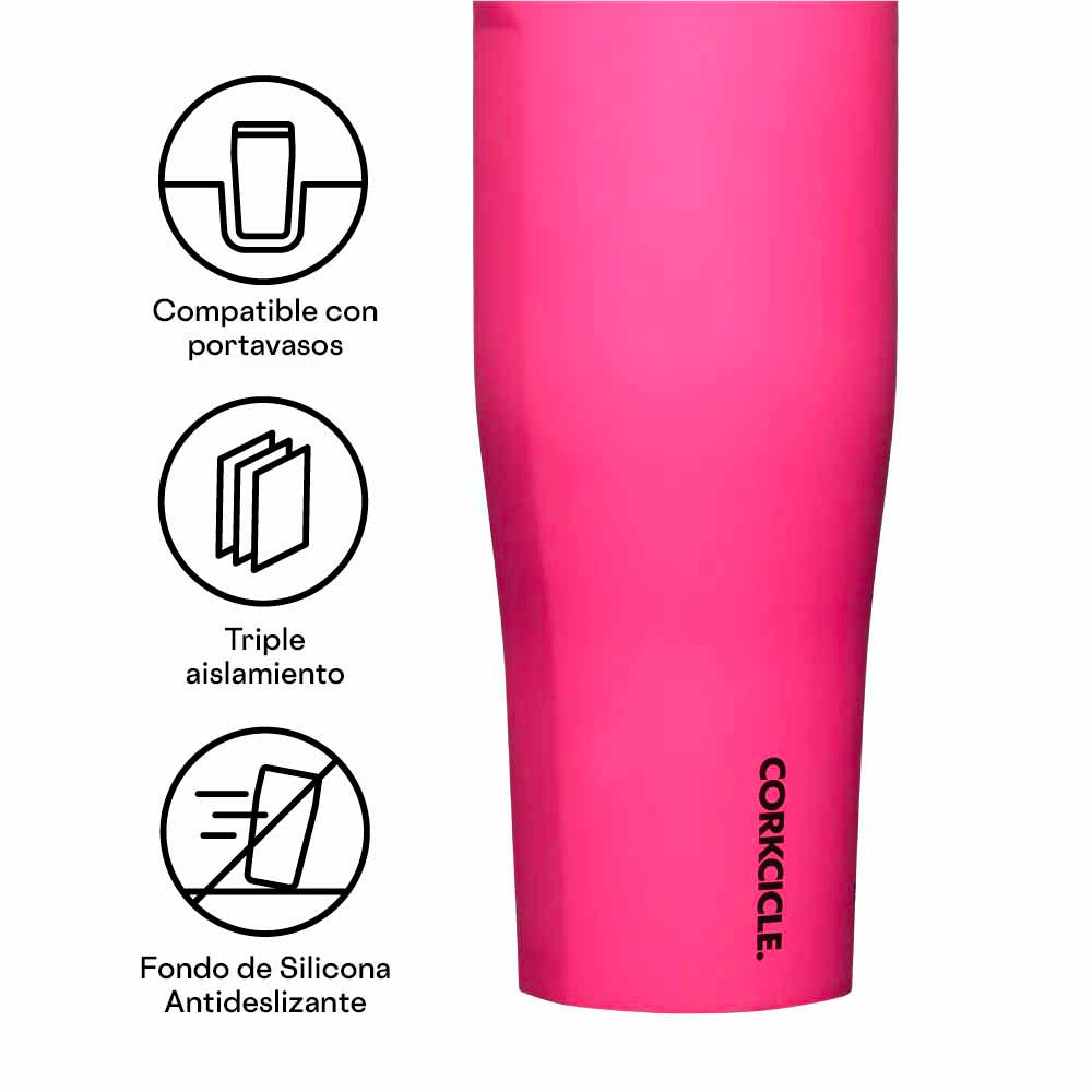 Vaso térmico hermético Go Cup XL 800ml Dragonfruit