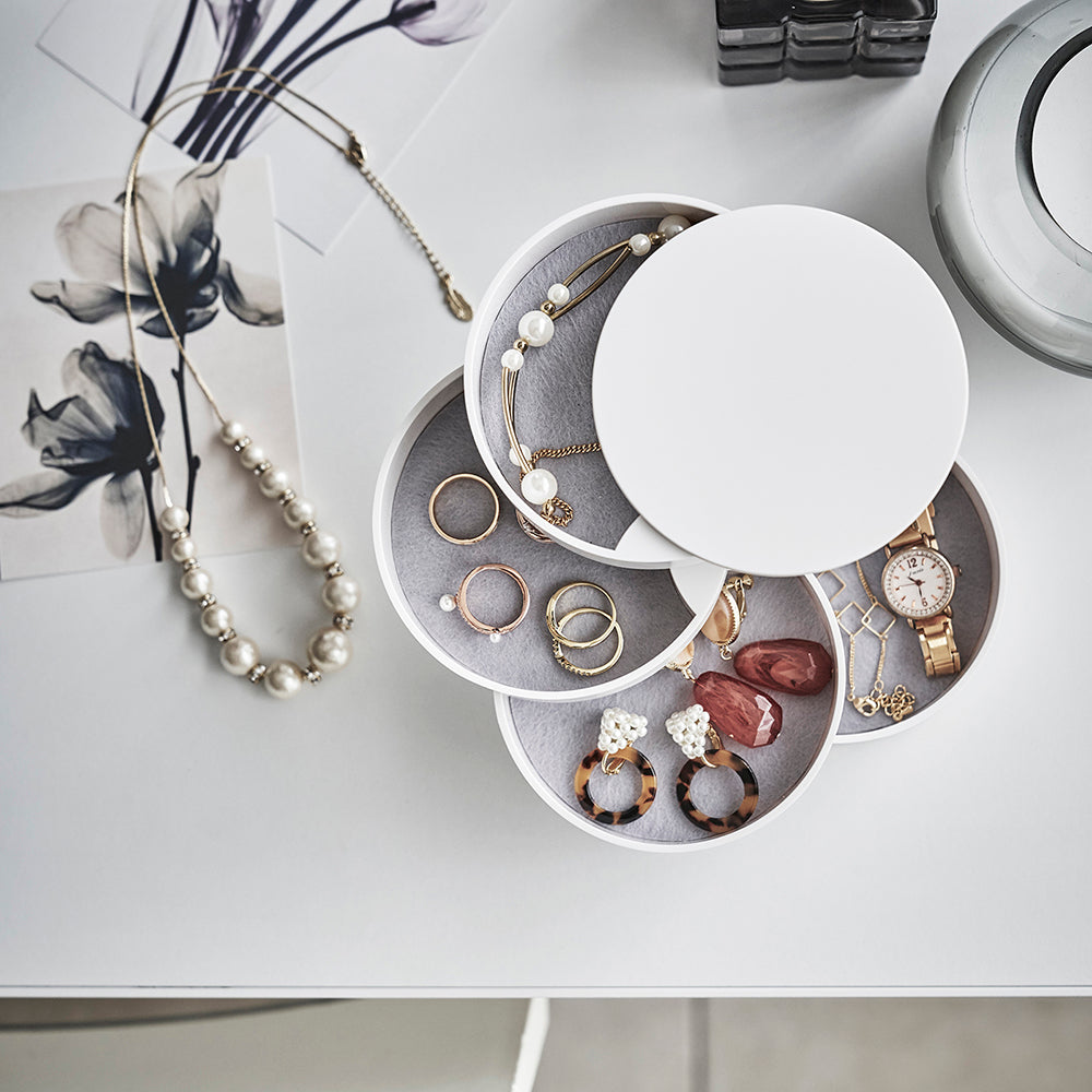 Caja Accesorios 4 Niveles Blanco