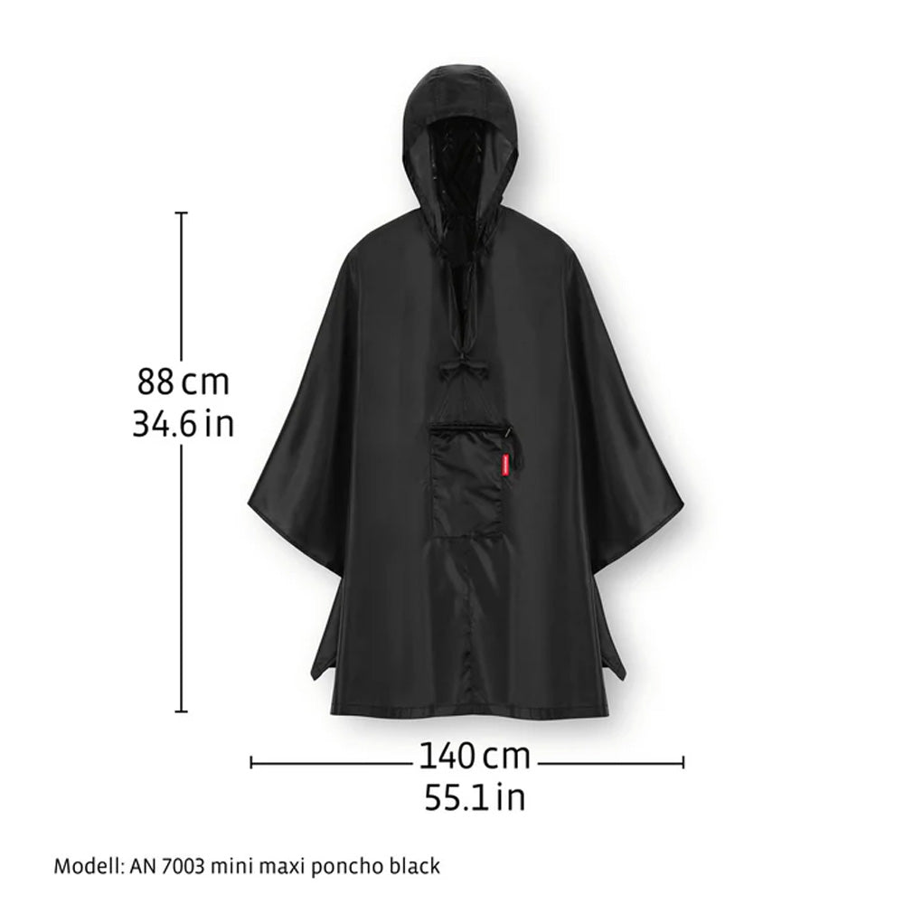 Poncho plegable - dark blue