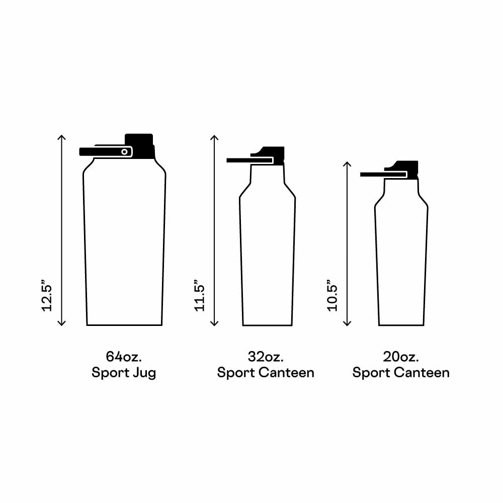 Botella de agua Térmica Sport 600ml Santorini