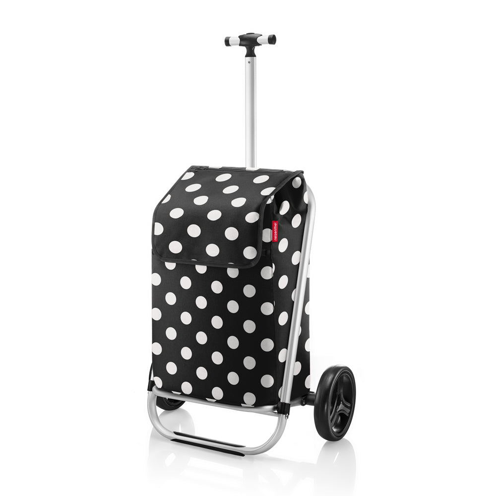 Carro de compras Shopping trolley - dots white
