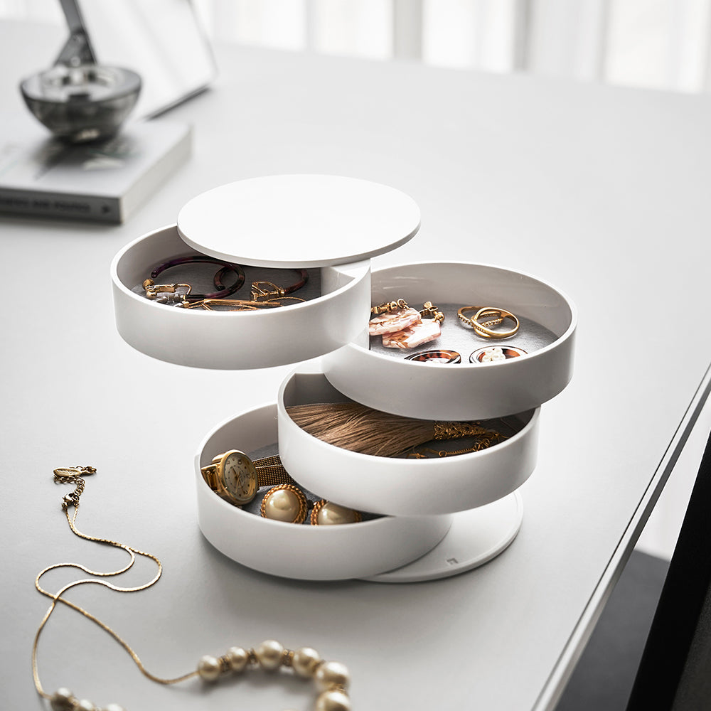 Caja Accesorios 4 Niveles Blanco