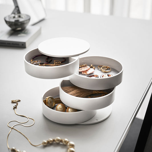 Caja Accesorios 4 Niveles Blanco