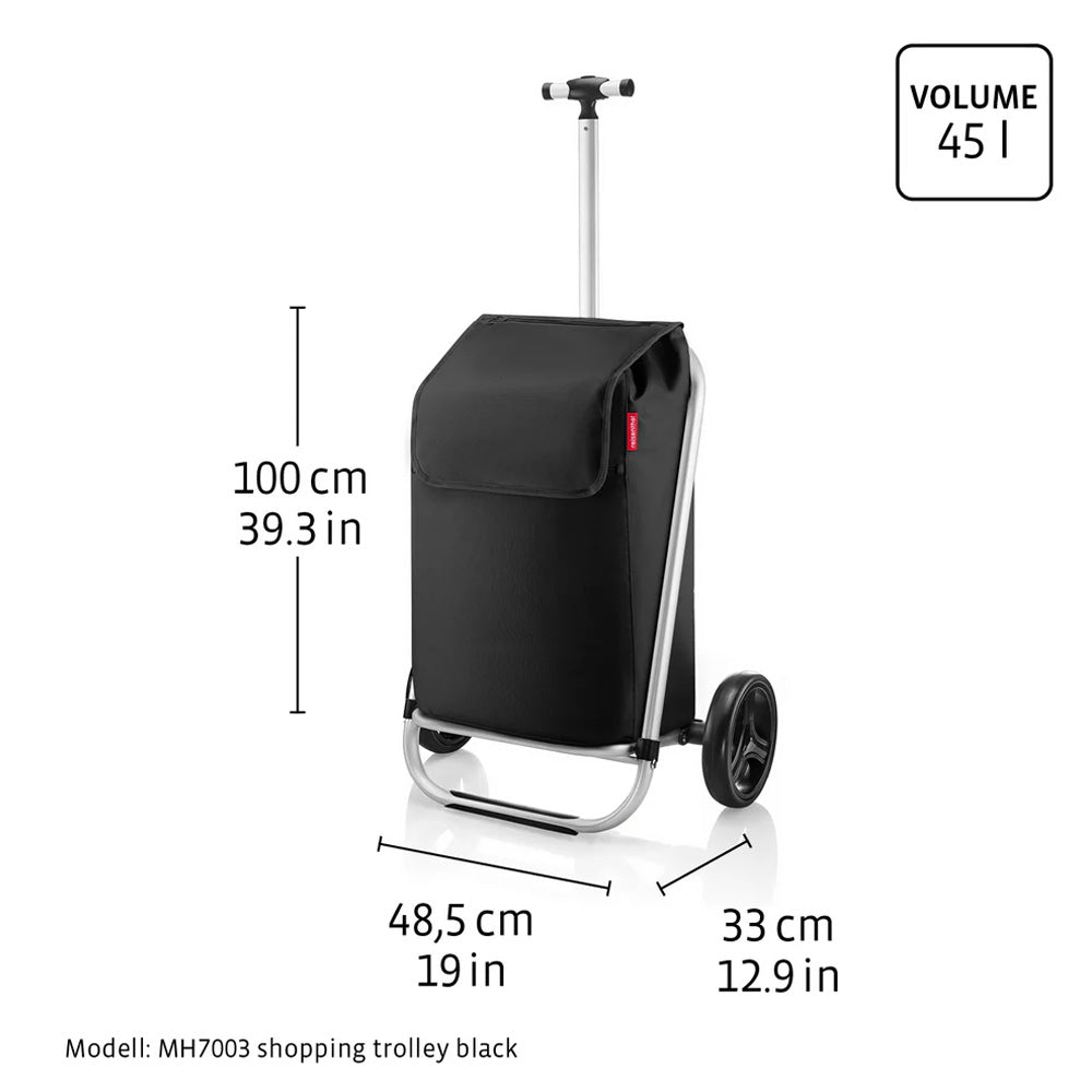 Carro de compras Shopping trolley - dots white