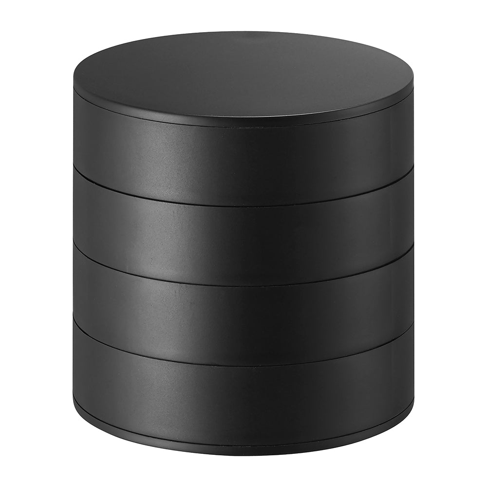 Caja Accesorios 4 Niveles Negro