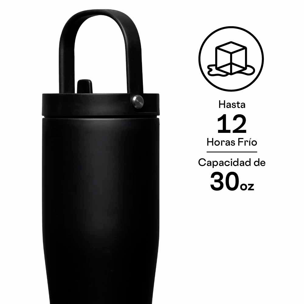 Vaso térmico hermético Go Cup XL 800ml Matte Black