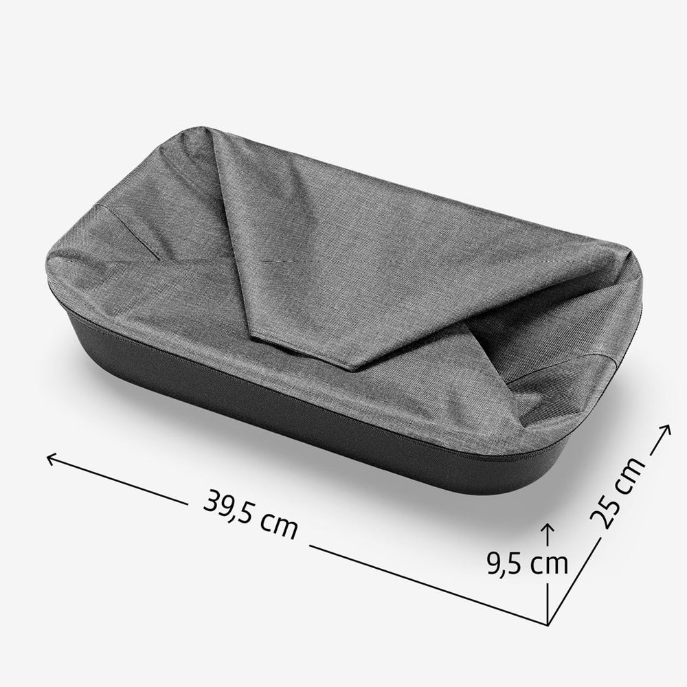 Canasto shoppingbasket - twist silver