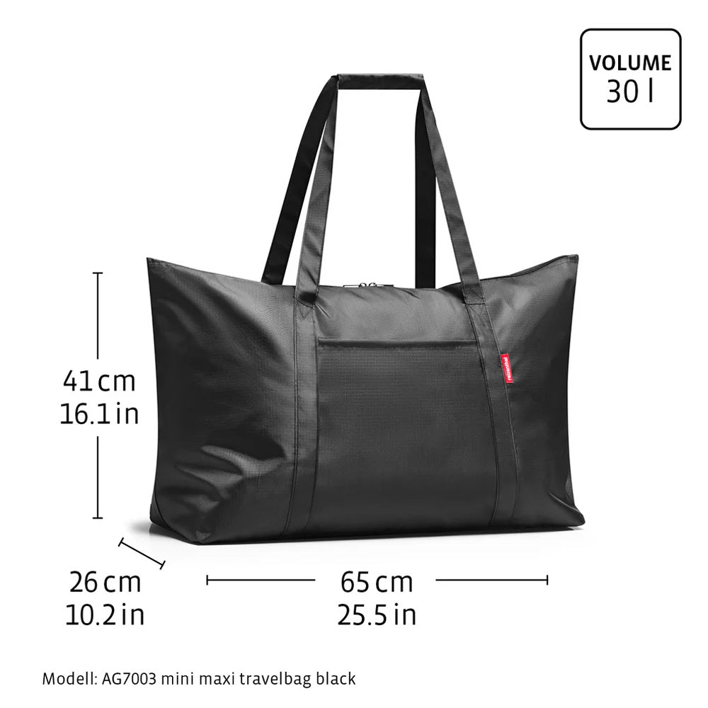 Bolso de Viaje plegable mini maxi - Black