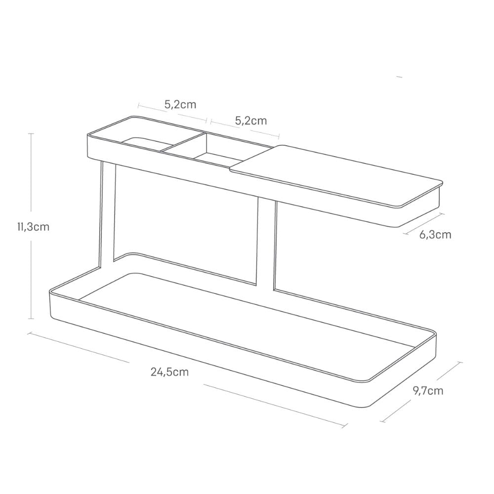 Organizador Escritorio Blanco