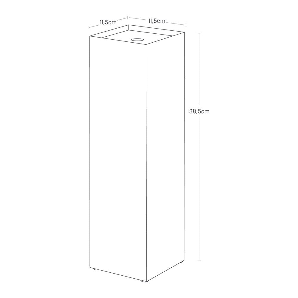 Organizador Papel Higiénico Slim Blanco