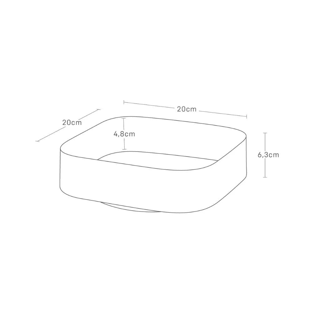 Bandeja Giratoria Blanco