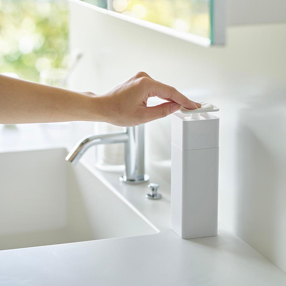 Dispensador Jabón Push Blanco