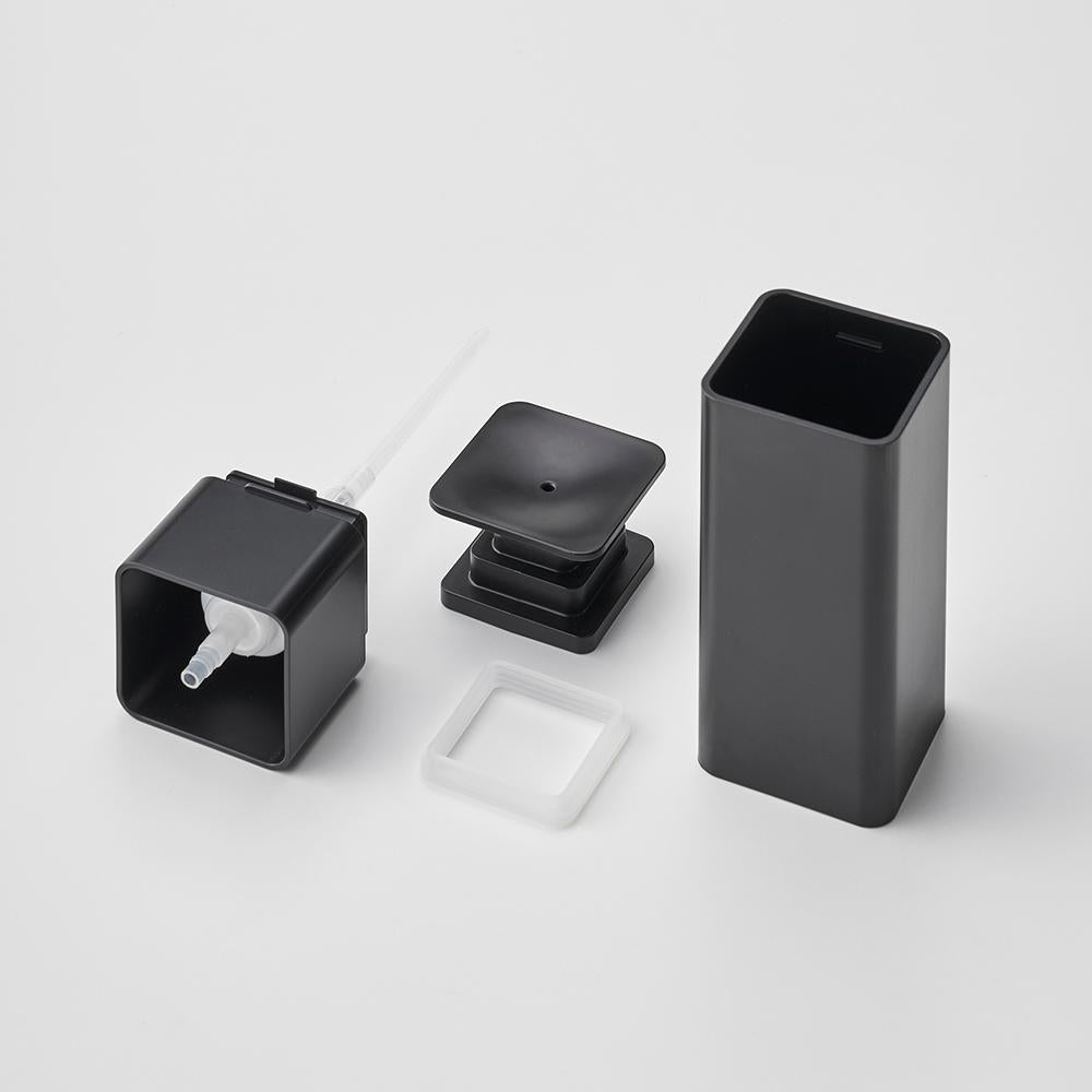 Dispensador Jabón Push Negro