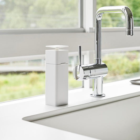 Dispensador Jabón Push Blanco