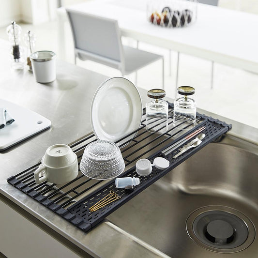 Escurridor Plegable Negro